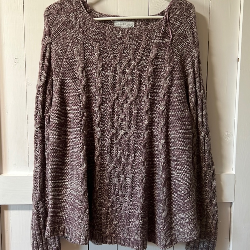 Purple sweater